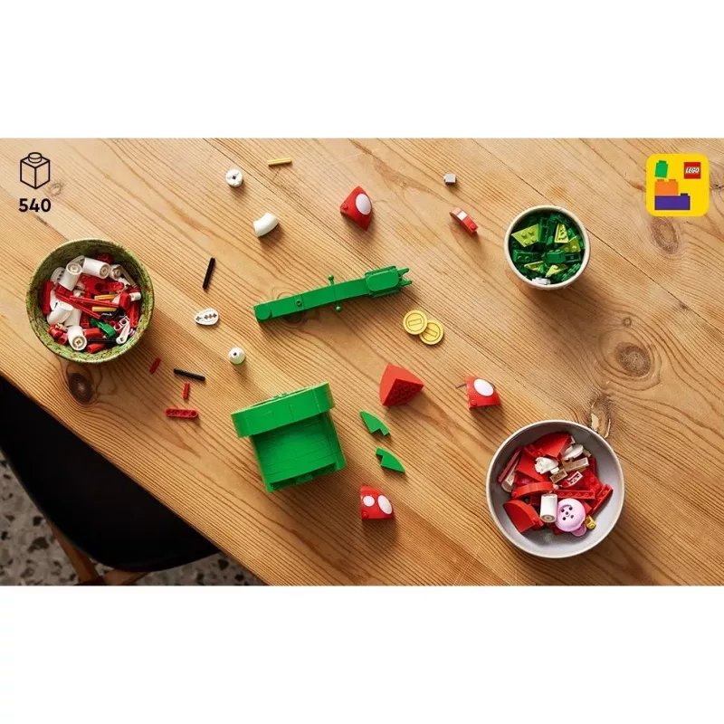 LEGO SUPER MARIO 71426 Piranha Plant – konstruojamas augalas su interaktyviomis funkcijomis