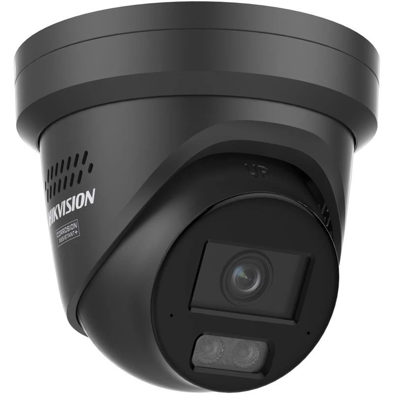 Hikvision Pro Series su ColorVu 4 MP išmaniuoju hibridiniu apšvietimu ir ColorVu fiksuoto kupolo tinklo kamera