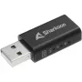 Vidinis USB Type-A – 3,5 mm DAC adapteris Sharkoon DAC Pro S – 2 V išvestis, juodas, kompaktiškas (42×17,3×9,7 mm)