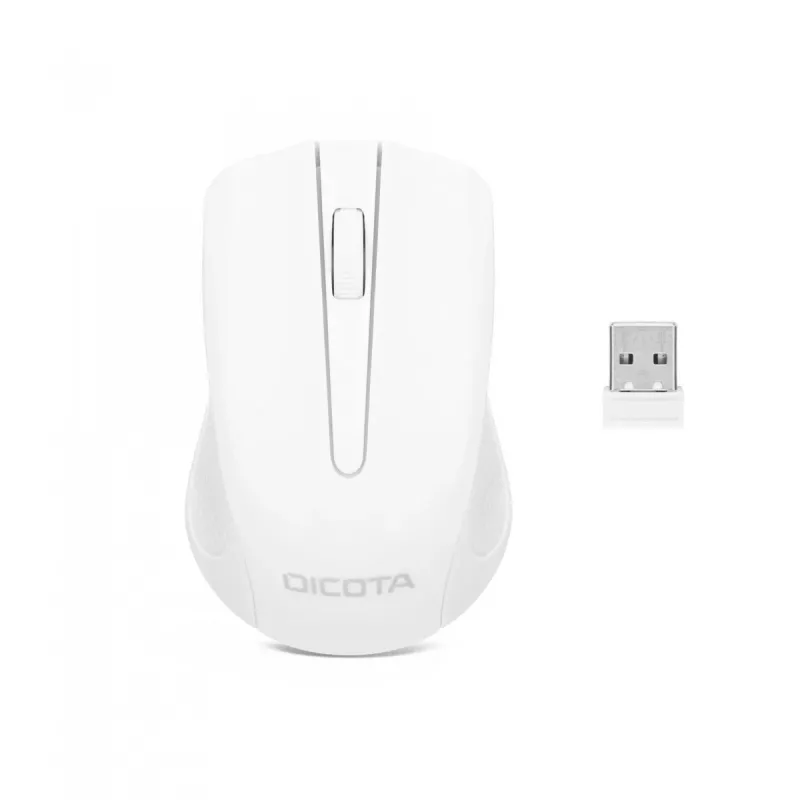 Belaidė RF pelė DICOTA D31659W, USB Type-C, balta