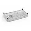 Alphacool 13832 skirstymo plokštė iš akrilo, skaidri, 145 mm × 280 mm × 42 mm