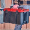 Kietasis dėklas Einhell E-Case M juodas/raudonas 2.85 kg