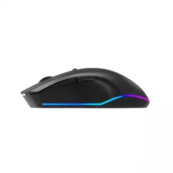 Belaidė RF optinė pelė Gembird MUSGW-6BL-02 – dešinei rankai, 3200 DPI, 6 mygtukai, juoda, RGB
