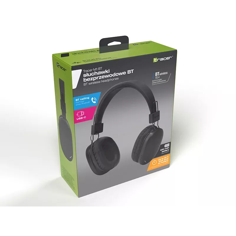 TRACER Headphones M1 BT belaidės ausinės