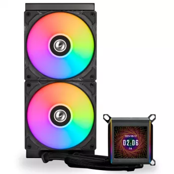 Lian Li GA II LCD Processor skysčio aušinimo rinkinys 12 cm Baltas