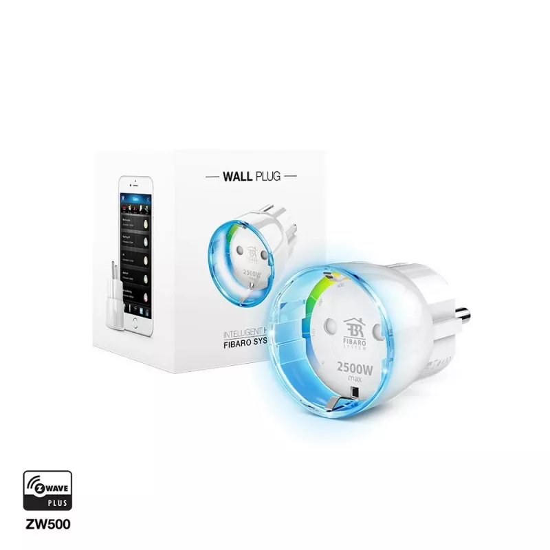Fibaro FIBEFGWPF-102-5 maitinimo kištuko adapteris F tipas Baltas