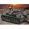 Konstrukcinis rinkinys Cobi Panzer I Ausf. B – 654 detalės, detalaus tanko modelio rinkinys