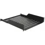 Lentyna 19 inch LOGON RAS410BL juoda, 50 kg talpa