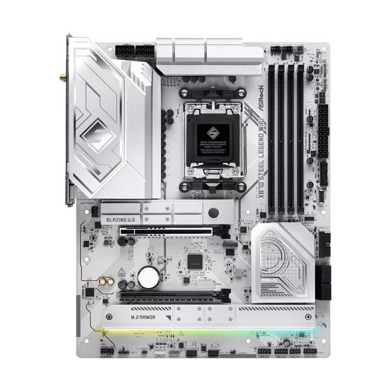 ASRock X870 Steel Legend WiFi AM5 ATX pagrindinė plokštė