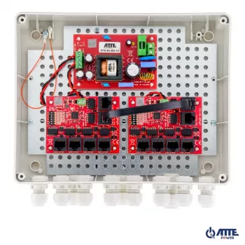 ATTE IP-9-11-L2 10 prievadų lauko PoE jungiklis