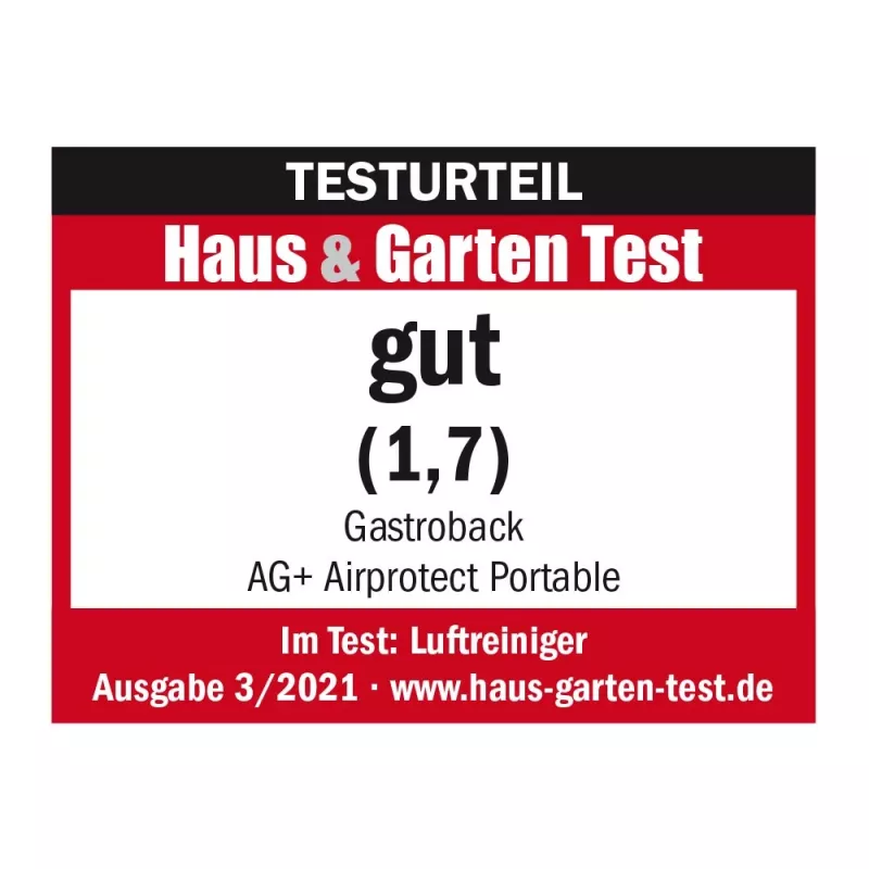 Oro valytuvas Gastroback AG+ Airprotect Portable