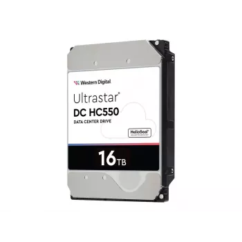 WD Ultrastar DC HC550 WUH721816AL5204 - Festplatte - 16TB - intern - 3.5 (8,9 cm) - SAS 12Gb/s - 7200 U/min - Puffer: 512MB (0F38357)
