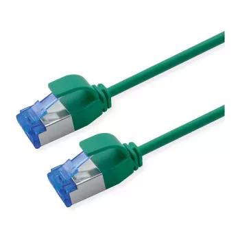 ROLINE Patch Cable Cat.6A (Class EA) S/FTP (PiMF), LSOH, PoE, žalias, 0,5 m