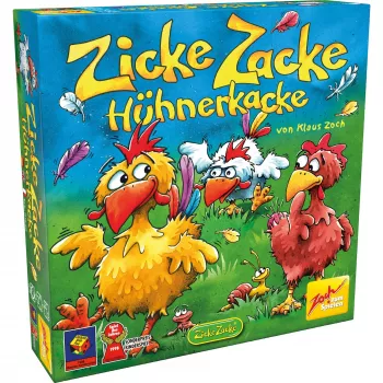 Zicke Zacke Chicken Cha Cha Cha, stalo žaidimas, Vaikų žaidimų metų 1998