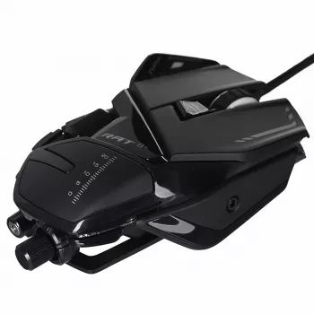 Žaidimų pelė Mad Catz R.A.T. 8+ dešinei rankai, optinė, 16000 DPI, 11 mygtukų, USB Type-A, 145 g