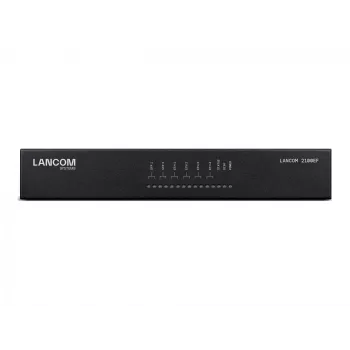 LANCOM 2100EF – SD-WAN šliuzas su šviesolaidžiu ir eternetu – 1GbE, 2.5GbE – 1U – debesimi valdomas – stalinis/statyvinis (61109)