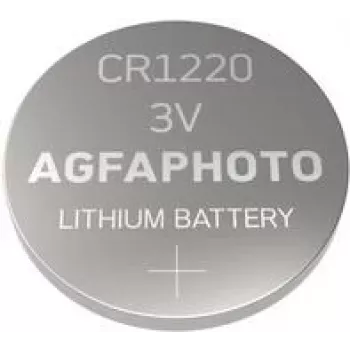 AgfaPhoto CR 1220 ličio monetinė baterija 3 V, 5 vnt. (150-803210)