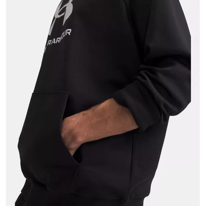 Under Armour UA Rival Fleece vyriškas gobtuvas su logotipu