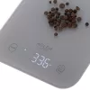 Virtuvinės svarstyklės Adler AD 3181, grūdintas stiklas, 10 kg talpa, 1 g tikslumas, LED ekranas, pilka