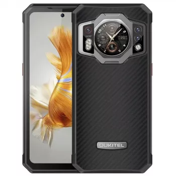 Išmanusis telefonas Oukitel WP21 6.78 colio 12GB/256GB Juodas
