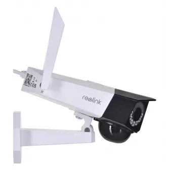 IP apsaugos kamera Reolink G750 6MP Bullet IP66 H.265, 4G LTE, 180° įstrižainė, 30 m naktinis matymas, 10400 mAh baterija