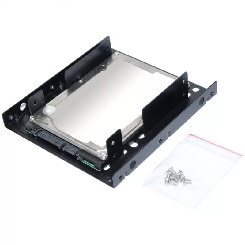 Tvirtinimo rėmelis ultron Vidiniam 2x2.5 SSD/HDD Metalinis juodas (377215)