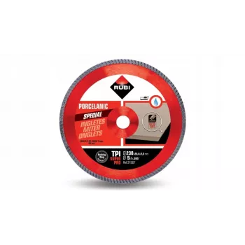 Pjovimo diskas RUBI 230 mm TPI SUPERPRO deimantinis – keramikai ir porcelianui