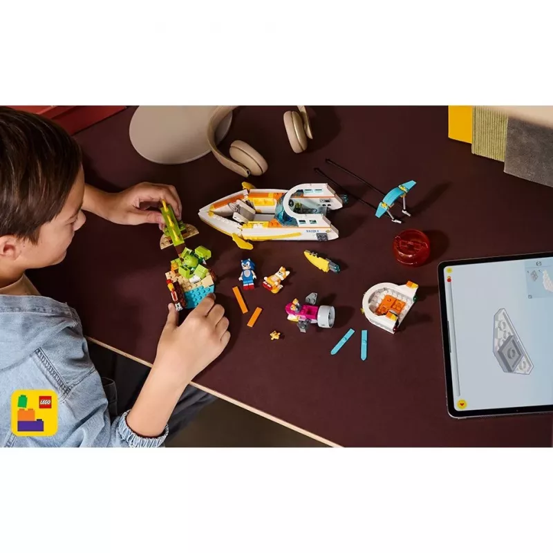 LEGO Sonic the Hedgehog Tails’ Adventure Boat žaislų rinkinys 76997