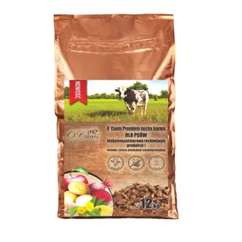 O'CANIS Premium Beef su soromis, bulvėmis ir raudonaisiais burokėliais - sausas šunų ėdalas - 12kg