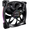 MONTECH RX140 PWM 140 mm ARGB Reverse Blade korpuso ventiliatorius - juodas