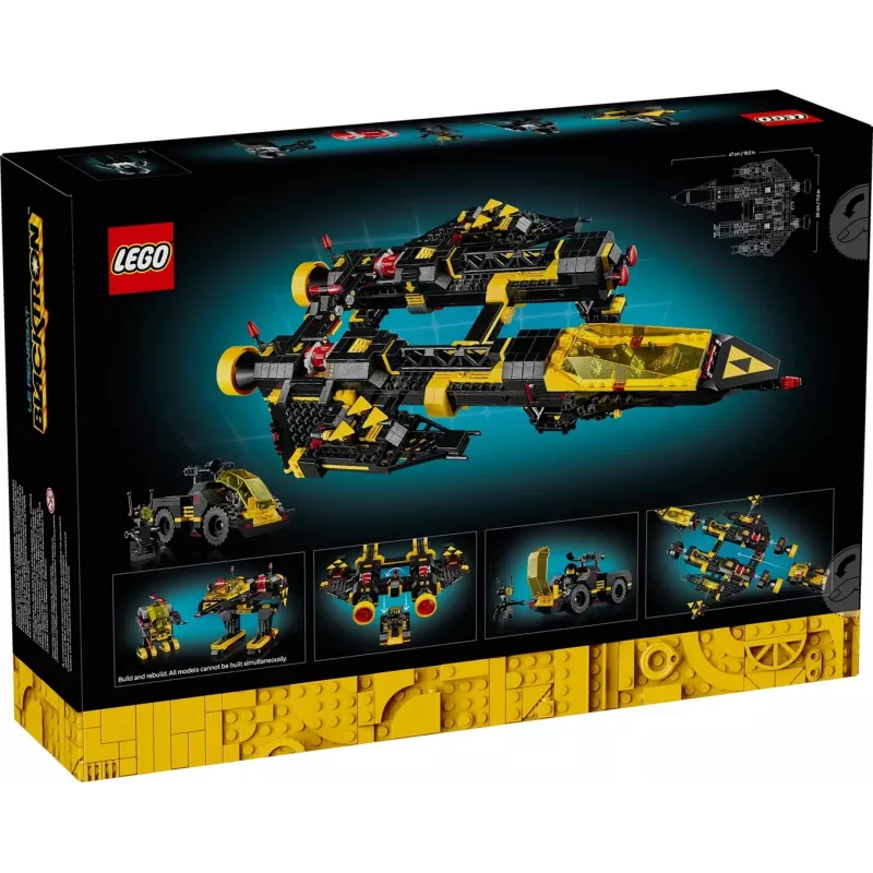 LEGO ICONS 10355 Blacktron Renegade konstruktorius