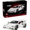 LEGO Icons statybinis rinkinys Lamborghini Countach 5000 Quattrovalvole 10337 — demonstracinis modelis, 1506 detalės, 340×90×160 mm