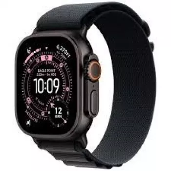 Išmanusis laikrodis Apple Watch Ultra 3 GPS + Cellular 49mm Black Titanium Case Black Milanese Loop Small