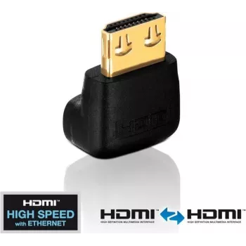 PureLink PureInstall PI035 - HDMI - HDMI - Männlich/weiblich - Gold - Schwarz - 4096 x 2160 Pixel (PI035)