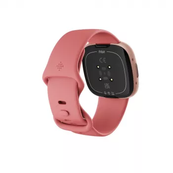 Išmanusis laikrodis Fitbit Versa 4 skaitmeninis liečiamasis ekranas rožinis