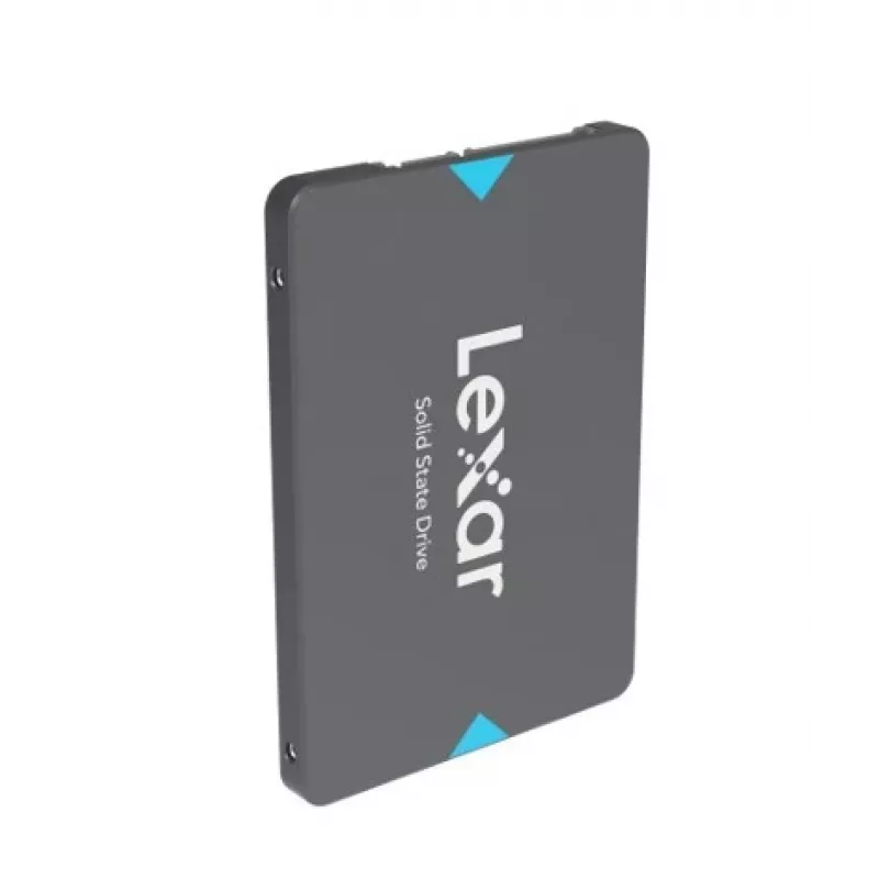 2,5 colio SATA III SSD Lexar NQ100 1 TB — 550 MB/s skaitymas, 6 Gbit/s perdavimas