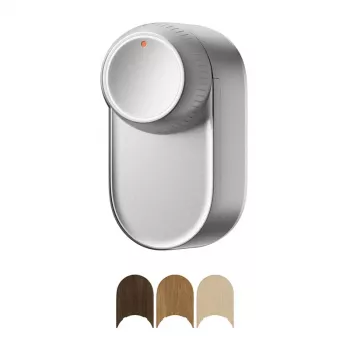 Išmanioji durų spyna SwitchBot W5600000S Sidabrinė – Bluetooth ryšys, suderinama su standartiniais cilindrais
