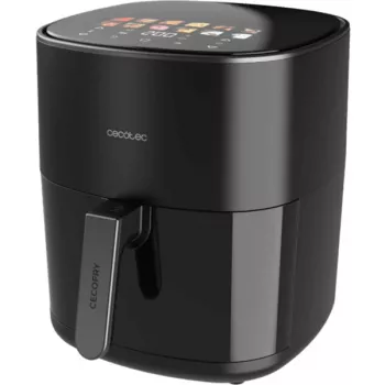 Karšto oro gruzdintuvė Cecotec Cecofry&Grill Duoheat 6500, 6,5 L, 2200 W, jutiklinis LCD, juoda