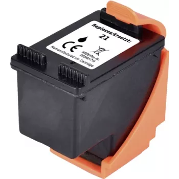 Renkforce kasetė, skirta HP 21 (C9351A), suderinama juoda RF-I-HP21BK RF-5718850