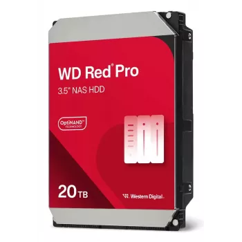 Vidinis kietasis diskas Western Digital Red Pro WD202KFGX 20 TB 7200 RPM 512 MB 3.5 SATA III