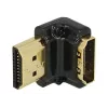 HDMI adapteris DeLOCK 65662 90° juodas
