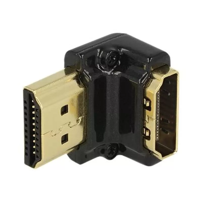 HDMI adapteris DeLOCK 65662 90° juodas