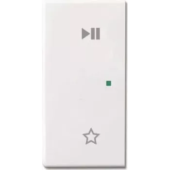 BUSCH JAEGER Wippe studioweiß Busch-freeahome Abdeckungen 6237-21-84