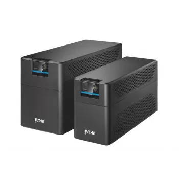 Eaton 5E Gen2 700 nepertraukiamo maitinimo šaltinis (UPS) 0,7 kVA (360 W), 2 lizdai CEE 7/5, juodas