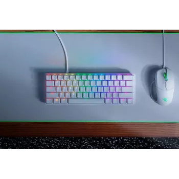 RAZER Huntsman Mini Mercury Ed. Purple Switch - US Layout klaviatūra