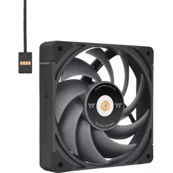 Thermaltake TOUGHFAN EX12 Pro Swappable Edition 120mm korpuso ventiliatorius 3 vnt. komplektas juodas