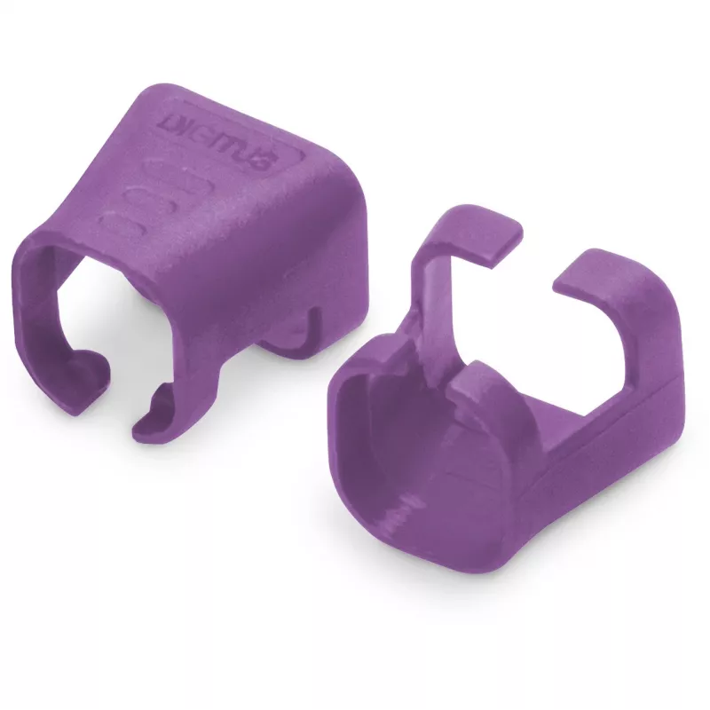 Spalvų kodavimo segtukas Digitus Color clips Patch kabeliui A-CC-VI PVC Violetinis