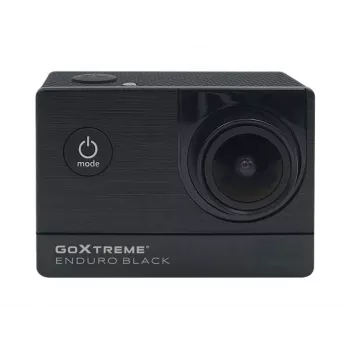 Easypix GoXtreme Enduro Black - Veiksmo kamera - tvirtinama - 4K / 30 kadrų per sekundę - 8 MP - Wi-Fi - atspari vandeniui iki 30 m - Juoda