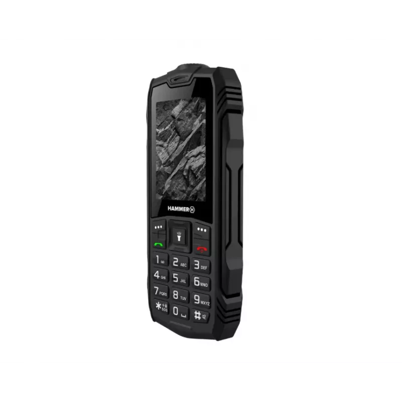 Mobilusis telefonas MyPhone Hammer Rock Dual Juodas, 5,5 colio