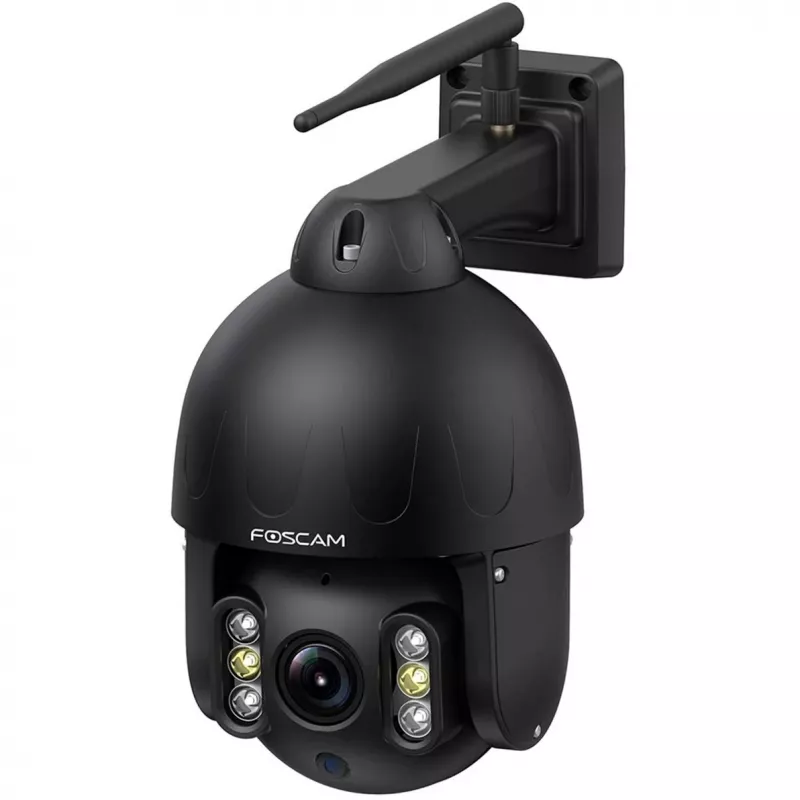 Foscam SD8P lauko vaizdo kamera Wi-Fi su pasukamu ir pakeliamu korpusu, 8 MP (3840x2160), juoda